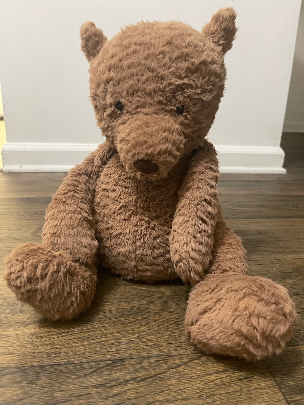 Jellycat Cocoa Bear Plush Large Brown Teddy Bears VTG retired